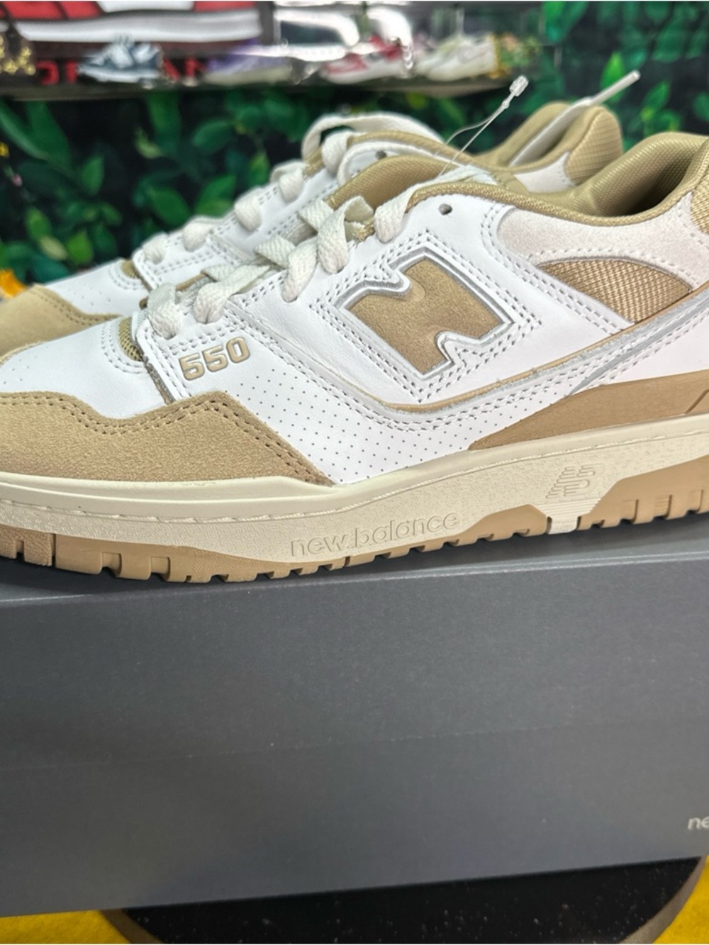 New Balance 550 White Incense Driftwood Size 6M  NIB
